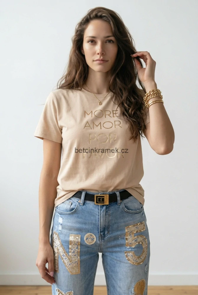 Trendy tričko More Amore - různé barvy