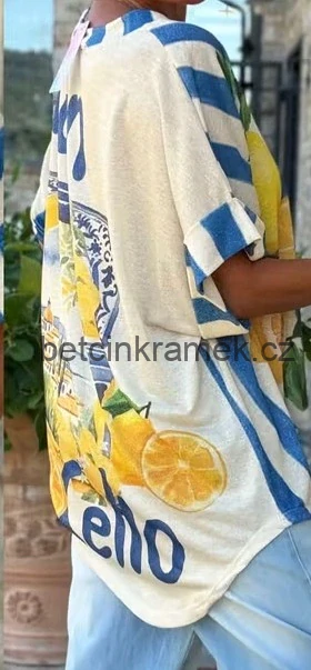 Luxusní halenka Limoncello