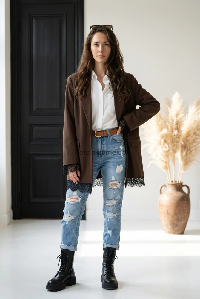 Oversize dámské sako Adela