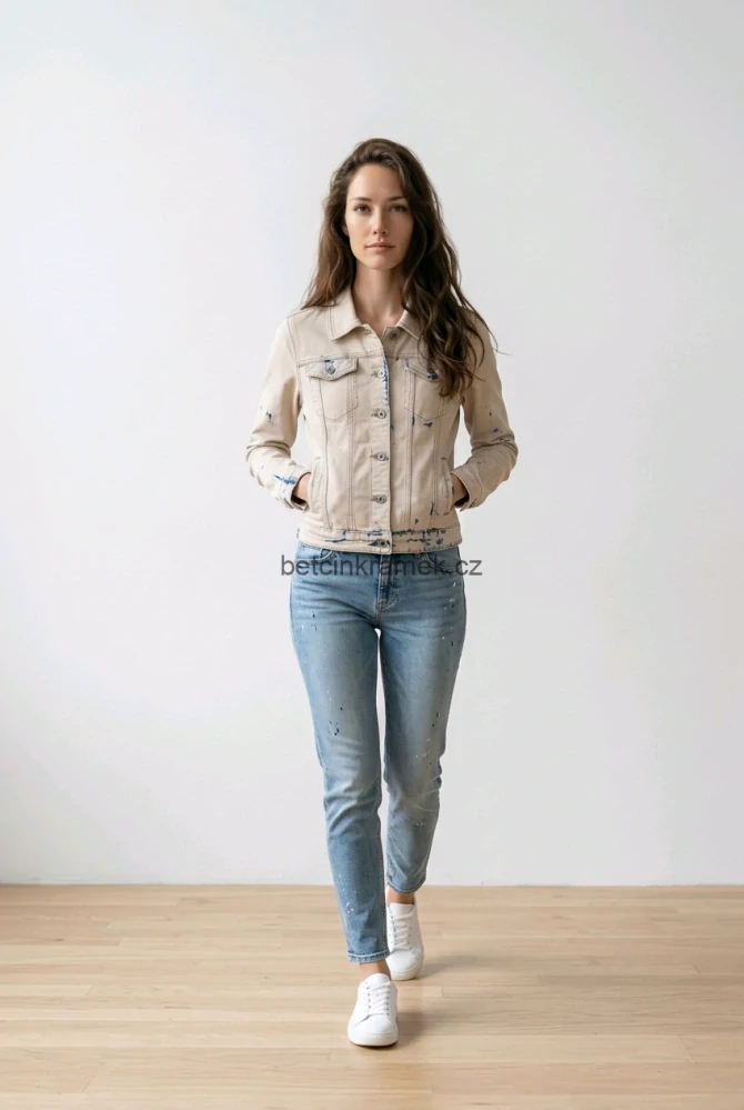Denim bunda ,,plesnivák" - různé barvy a velikosti