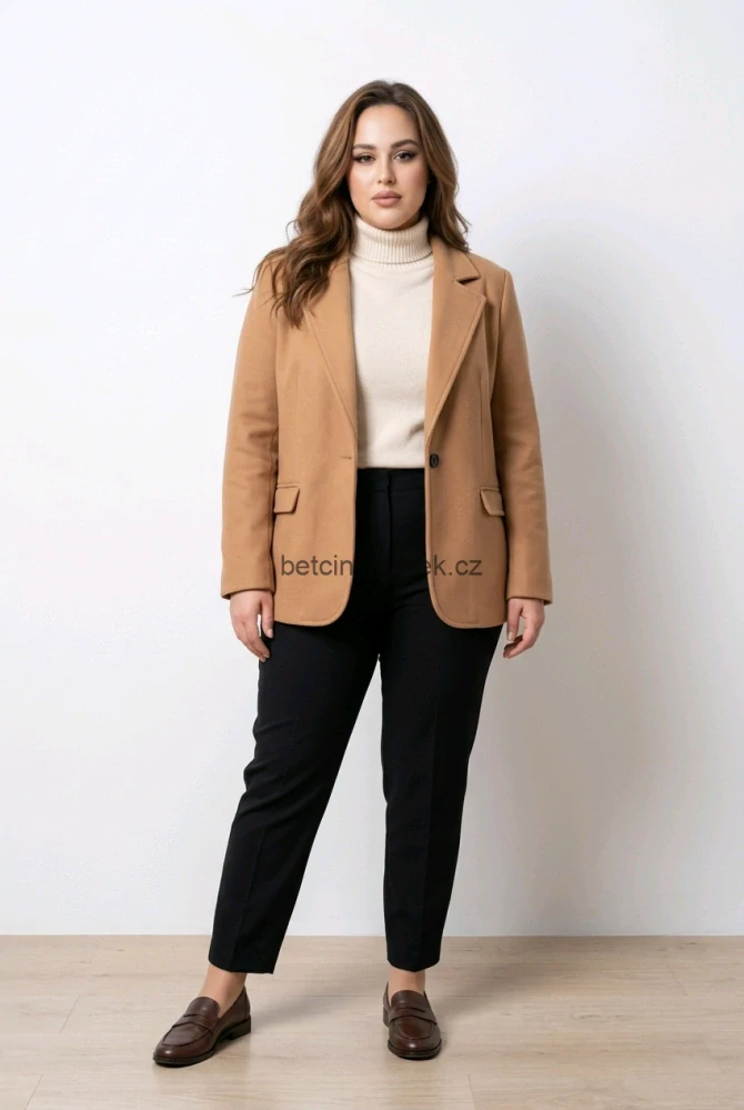 Bavlněné oversize sako - různé barvy