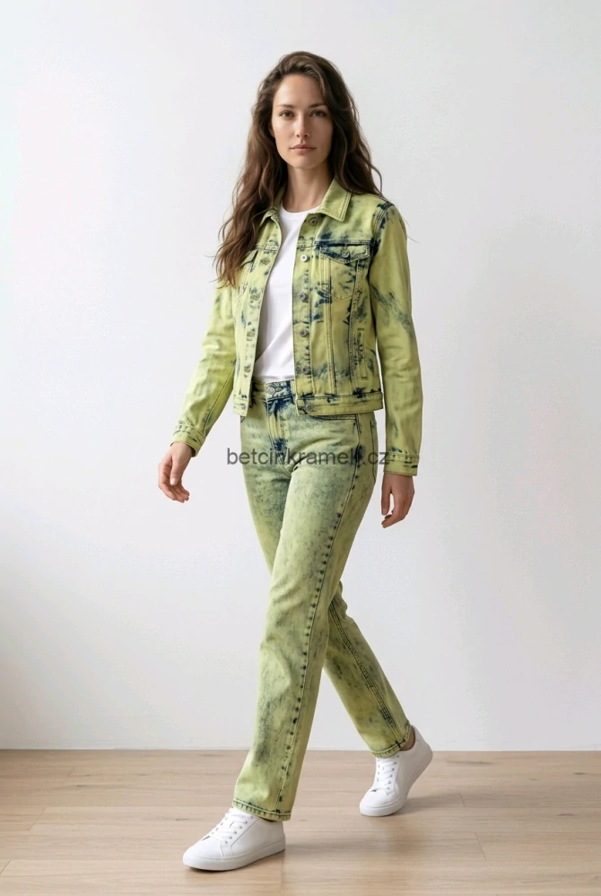 Denim bunda ,,plesnivák" - různé barvy a velikosti
