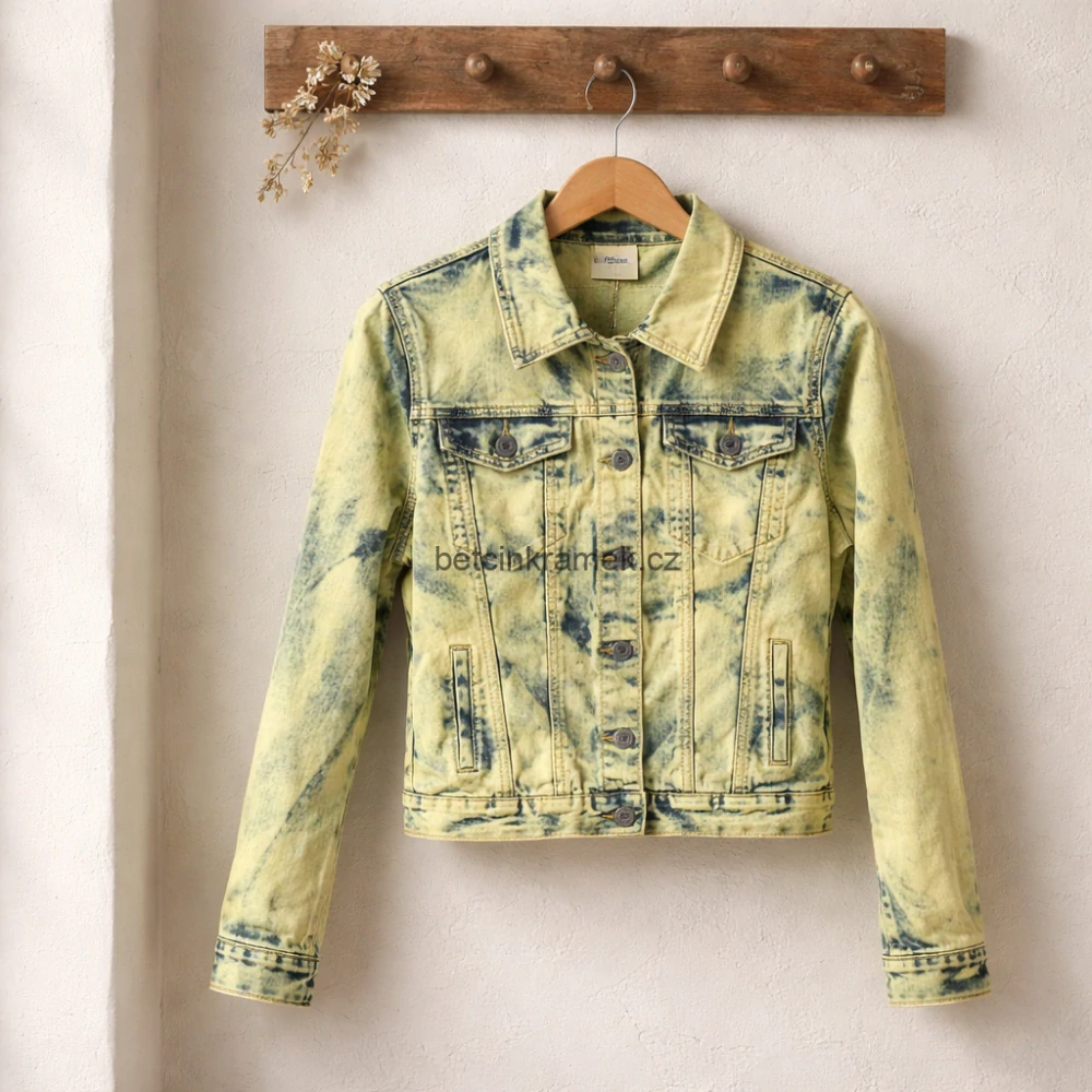 Denim bunda ,,plesnivák" - různé barvy a velikosti