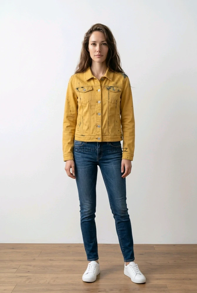 Denim bunda ,,plesnivák" - různé barvy a velikosti