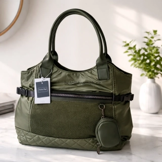 Kabelka Turbo bags s kapsičkou - zelená