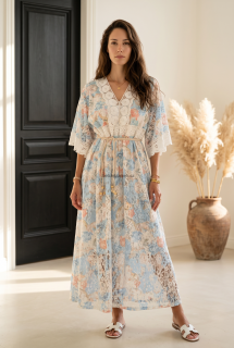 Luxusní krajkové šaty Boho - 2 barvy