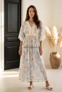 Luxusní krajkové šaty Boho - 2 barvy