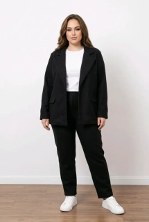 Bavlněné oversize sako - různé barvy